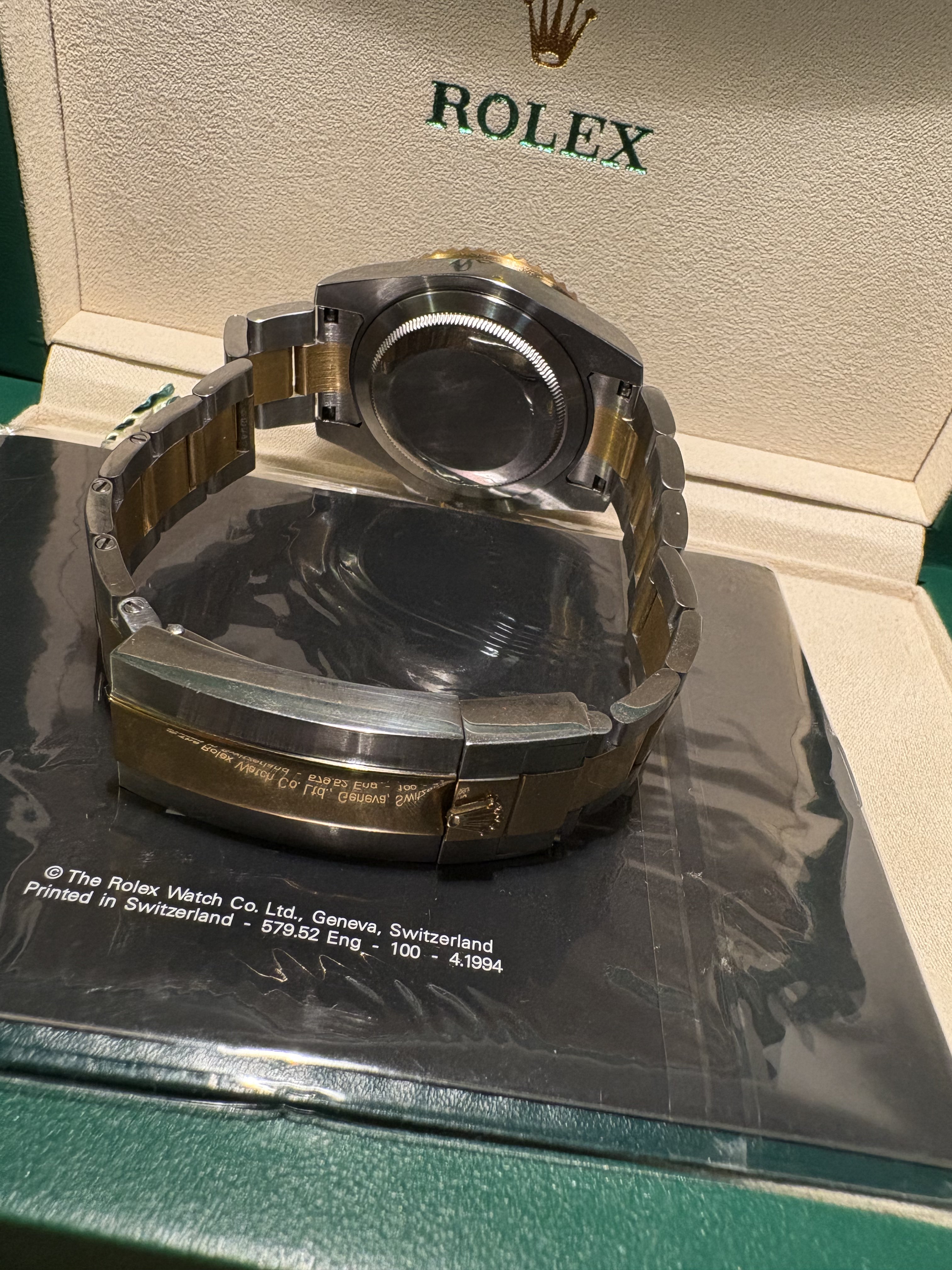 rolex submariner steel yellow gold