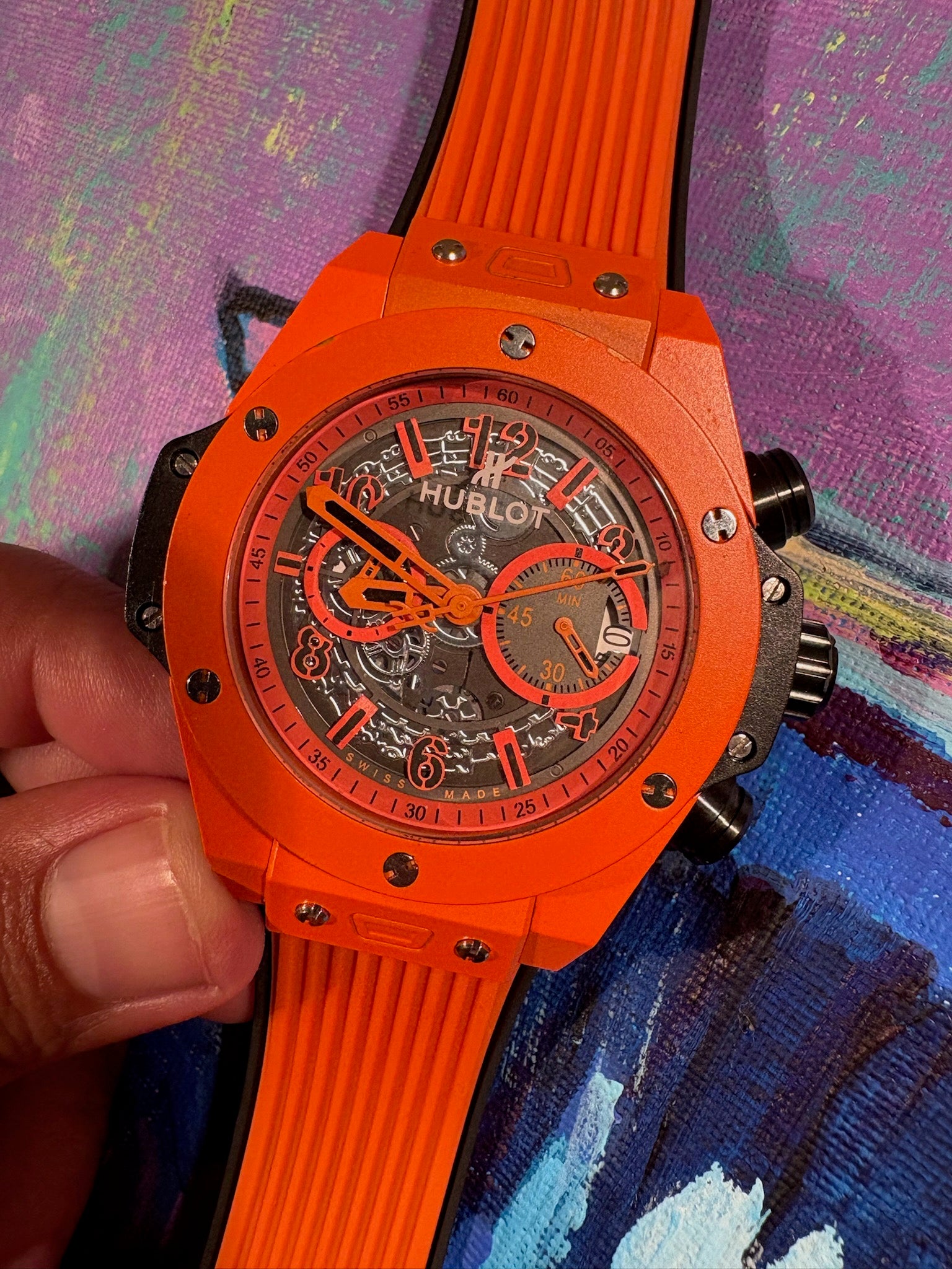 Hublot orange