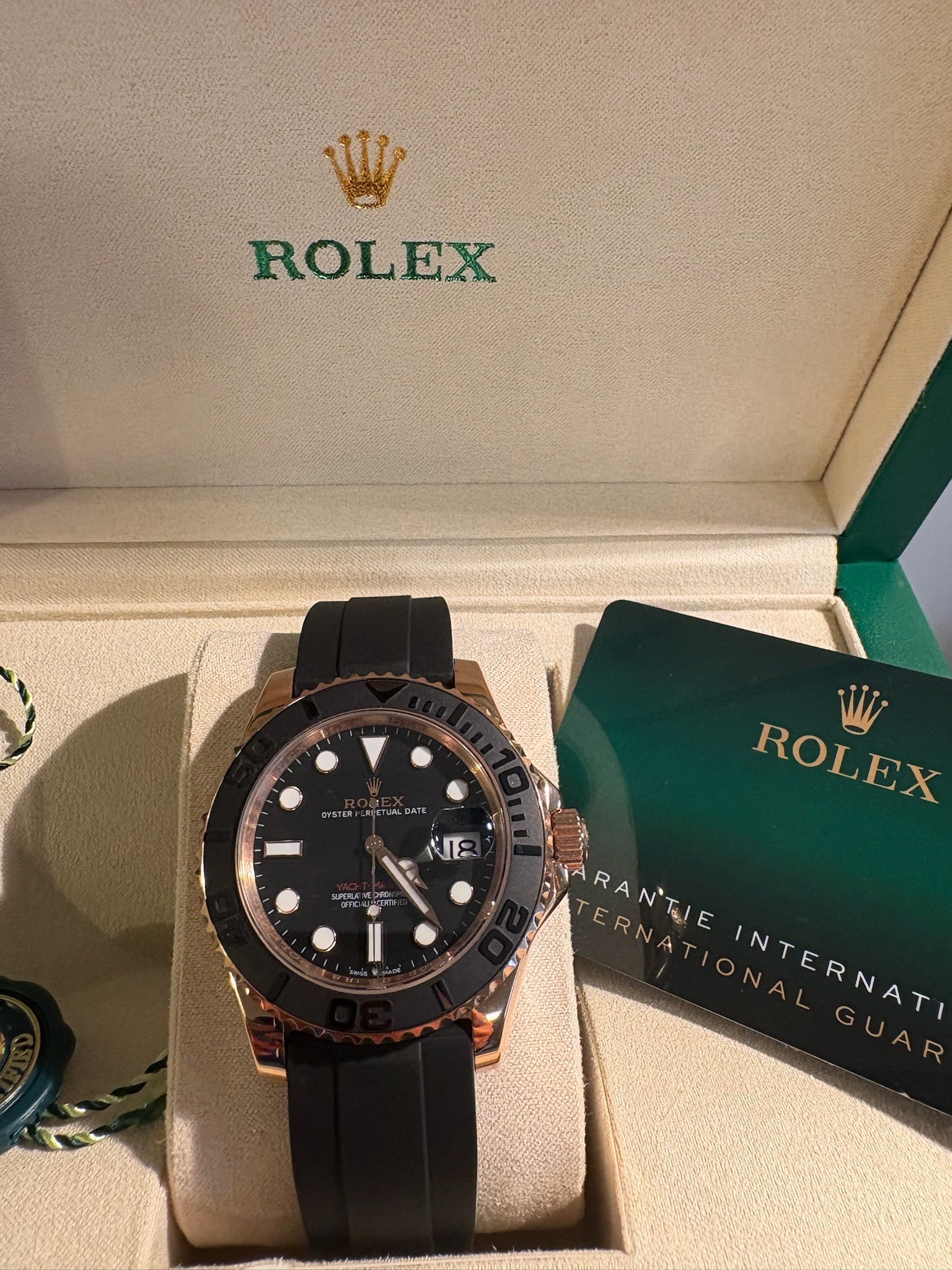 rolex Yatch Master watch
