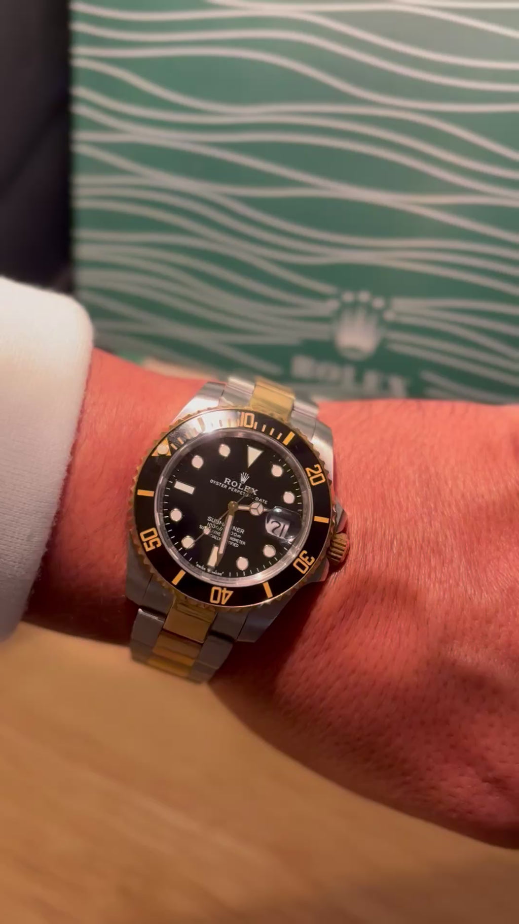 rolex submariner steel yellow gold